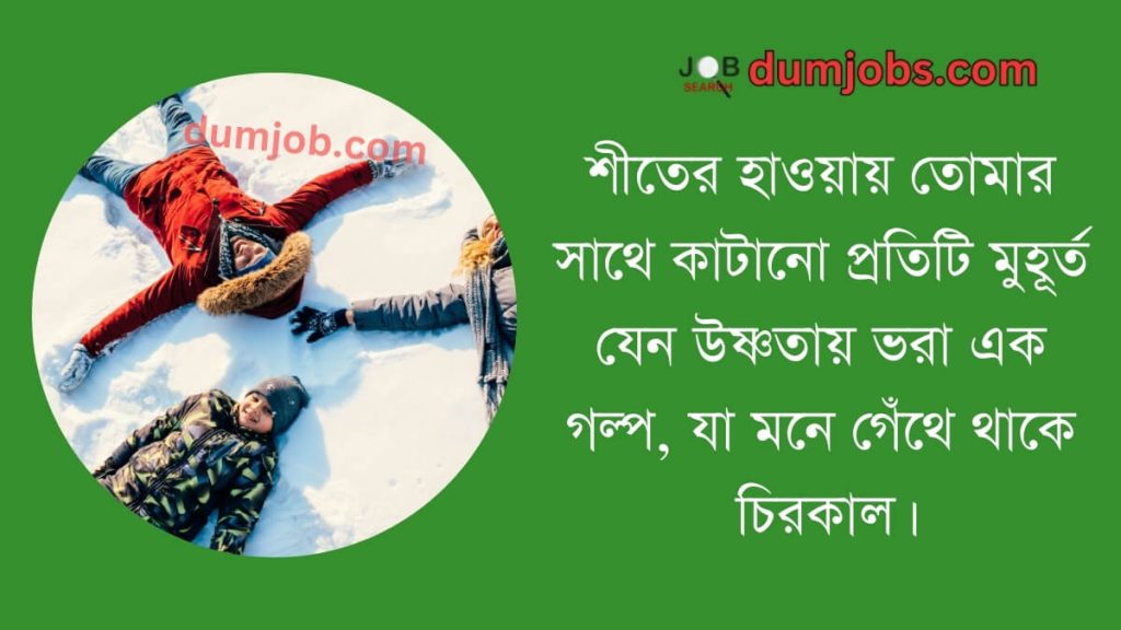 শীত নিয়ে রোমান্টিক স্ট্যাটাস